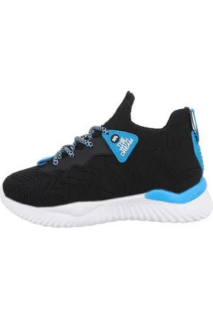 Ital-Design Damen Low-Top Freizeit Sneaker Flach Sneakers Low in Blau - Verkäufer: