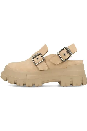 Buffalo Aspha Clog Snd Damen Vegan Nubuck Sandale - Verkäufer: Schuhdealer