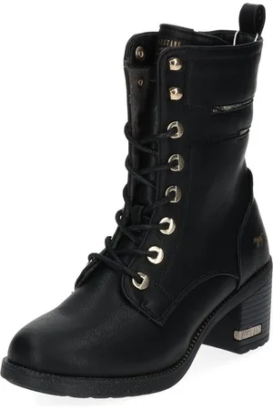 Mustang Stiefelette Lederimitat Schnürstiefelette - Verkäufer: S4S Commerce