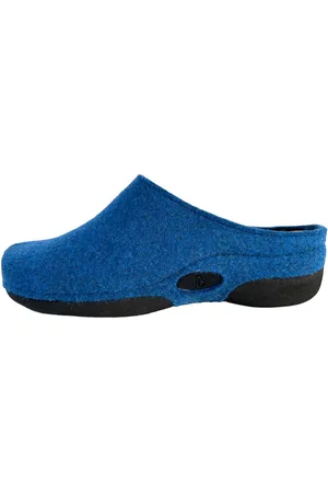 Berkemann Filzpantoffel Lauren 01553-352 kobaltblau Hausschuh - Verkäufer: DerSchuhhaendler