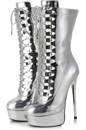Giaro [D2C] MIATLA LIQUID SILVER Stiefel - Verkäufer: schuhplus - Schuhe in Übergrößen