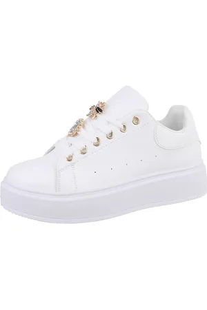 Ital-Design Damen Low-Top Freizeit Sneaker (86706325) Keilabsatz/Wedge Sneakers Low in - Verkäufer: