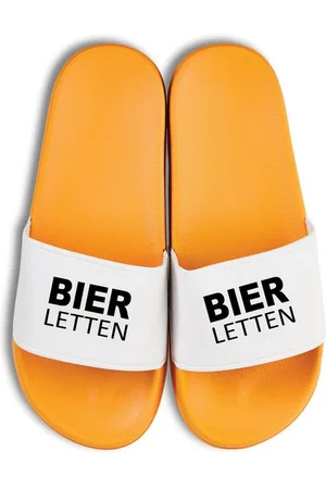 Youth Designz Herren Damen Badelatschen "Bier Letten" Print lustig Geschenk Unisex Badeschuh mit witzigen Aufdruck für Männer und Frauen - Verkäufer: EmDa Trading GmbH