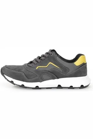 Gabor Suede Cordura yellow Sneaker Schuhhaus Otto Cronauer