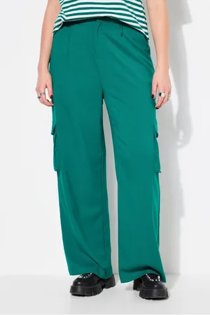 STUDIO UNTOLD Funktionshose Cargohose High Waist Wide Legs Cargotaschen - Verkäufer: Popken Fashion Group