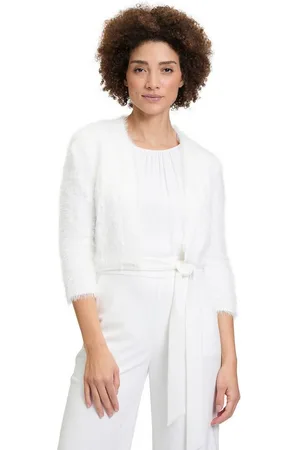 Vera Mont Strickjacke Strickbolero mit Struktur (1-tlg) Struktur