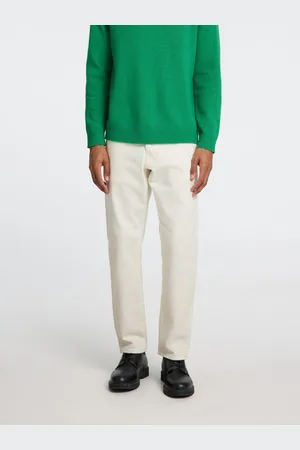 SELECTED Straight-Jeans SLH190-REG TAPE COLE 3502 EGRET JNS NOOS