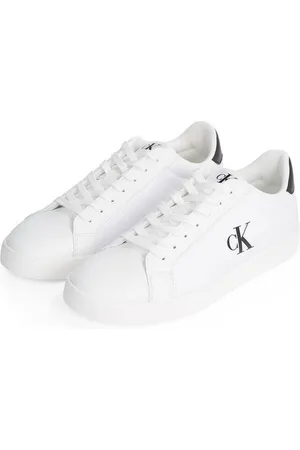 Calvin Klein 3 CUPSOLE PU Plateausneaker, Freizeitschuh, Halbschuh, Schnürschuh mit gepolstertem Schaftrand