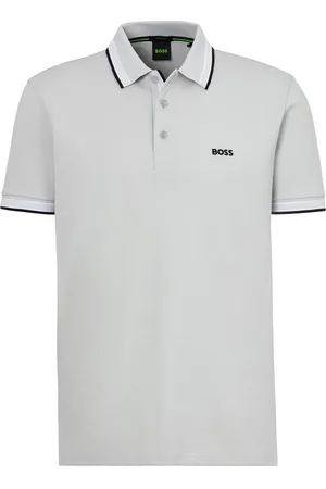HUGO BOSS Poloshirt Paddy mit kontrastfarbenen Streifen am Kragen