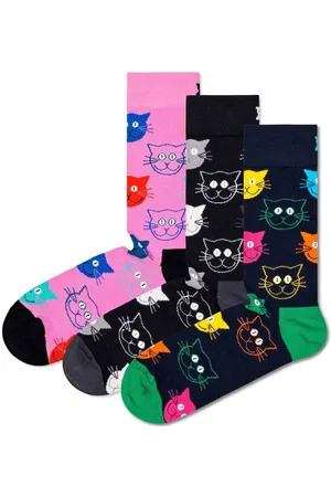 Happy Socks Kurzsocken Unisex Socken 3er Pack Baumwolle (Packung, 3er Pack) - Verkäufer: Yourfashionplace