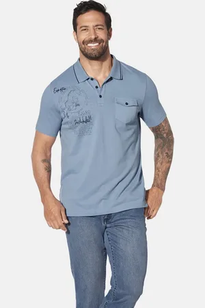 Jan Vanderstorm Poloshirt FJODOR mit nordischem Aufdruck - Verkäufer: VANDERSTORM VENTURES