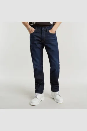 G-Star Straight-Jeans Mosa Straight mit hellen Nähten