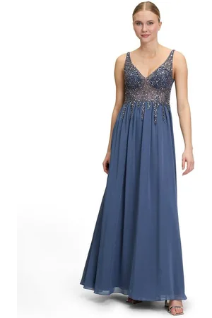 Vera Mont Abendkleid Abendkleid mit Stickerei Glitzersteine