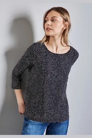 Street one 3/4-Arm-Shirt EVI mit All-Over Print