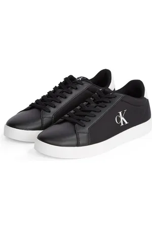 Calvin Klein 3 CUPSOLE PU Plateausneaker, Freizeitschuh, Halbschuh, Schnürschuh mit gepolstertem Schaftrand