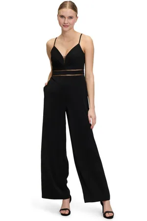 Vera Mont Overall Jumpsuit mit Cut-Outs (1-tlg) Aufgesteppte Bänder