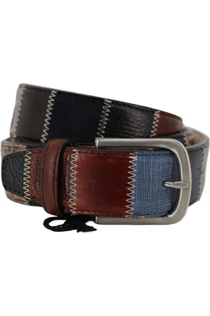 Lindenmann Ledergürtel Ledergürtel blau-braun - Verkäufer: Herrenmode Kreis Shop