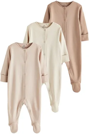 Next Schlafoverall 3er-Pack Babyschlafanzüge aus Baumwolle (3-tlg) - Verkäufer: Germany GmbH