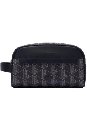 Lacoste Kulturbeutel The Blend - Kulturbeutel 22 cm (monogram noir gris) - Verkäufer: Markenkoffer