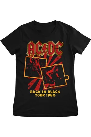 AC/DC T-Shirt Back In Black Tour 1980 Girly Tee - Verkäufer: 247Group GmbH