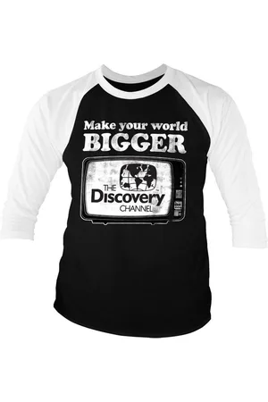 Discovery T-Shirt Make Your World Bigger Baseball 3/4 Sleeve Tee - Verkäufer: 247Group GmbH