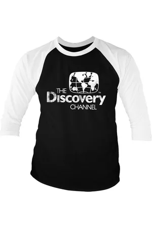 Discovery T-Shirt Distressed Logo Baseball 3/4 Sleeve Tee - Verkäufer: 247Group GmbH