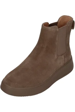 FitFlop F MODE SUEDE FLATFORM FK3 Chelseaboots Minky Grey - Verkäufer: Shoedeal Jana Sievers e.K.