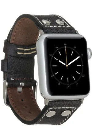 Burkley Smartwatch-Armband Exklusives Vintage Lederarmband, Handmade Stil 13 - Verkäufer: