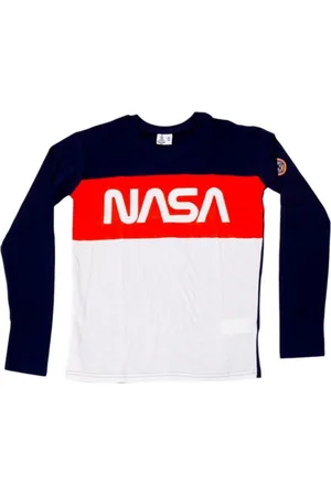 Nasa T-Shirt Langarm-T-Shirt für Jungen, 100% Baumwolle, Größen 134–164 - Verkäufer: kaufhaus-chemnitz