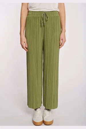 Hailys Schlupfhose 3/4 P TR Lo44retta mit Plisseefalten