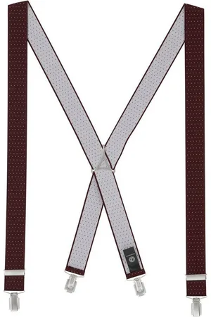 Lindenmann Hosenträger Hosenträger STC X-Form bordeaux - Verkäufer: Herrenmode Kreis Shop