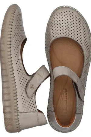 Manitu Slipper Riemchensandalette aus echtem Leder - Verkäufer: PS shoe fashion GmbH