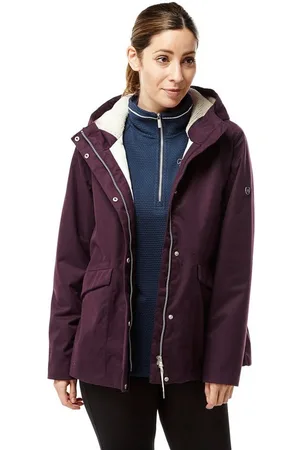 Craghoppers Hardshelljacke - Lindi Jacket warme Damen Winterjacke, berrry - Verkäufer: hive outdoor