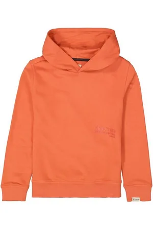Garcia Hoodie Orangefarbener Hoodie mit Brust- und Rückenprint - Verkäufer: KiMo Selection