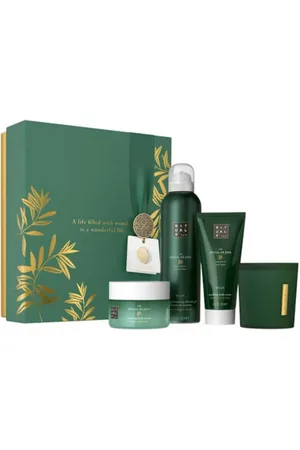 Rituals Pflege-Geschenkset Von Jing 4 tlg: peeling 125 g, gel 200 ml, creme 100 ml, kerze 140 g - Verkäufer: Samrah Fatima