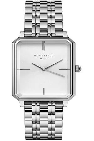 ROSEFIELD Quarzuhr Damenuhr Octagon Silber eckig OCWSS-O41 - Verkäufer: JUWELSTORE.de