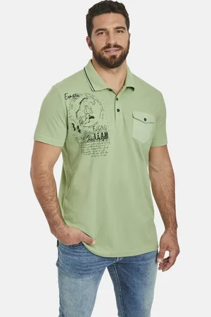 Jan Vanderstorm Poloshirt FJODOR mit nordischem Aufdruck - Verkäufer: VANDERSTORM VENTURES