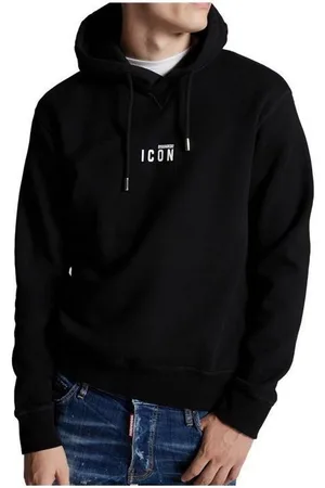 Dsquared2 Rundhalspullover ICON Logo Stickerei Pullover Herren - Verkäufer: wellStyled