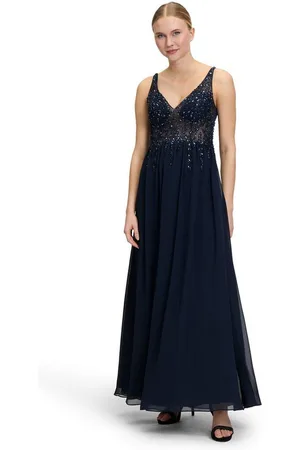 Vera Mont Abendkleid Abendkleid mit Stickerei Glitzersteine