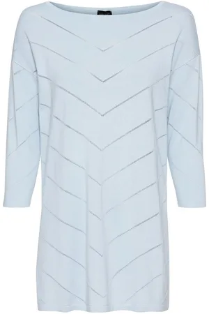 Laura Scott Strickpullover mit Ajourmuster
