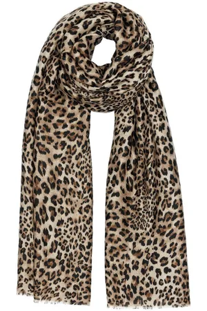 CASPAR Modeschal SC542 Leichtes Halstuch mit exotischem Leo Muster Animal Print, ideal für Frühlingstage und laue Abende - Verkäufer: & SIKORA