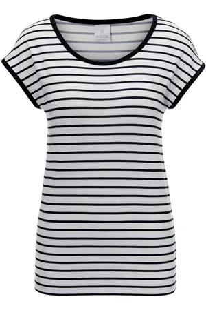 Madeleine Kurzarmshirt Ärmelloses Ringelshirt - Verkäufer: Premio Fashion GmbH