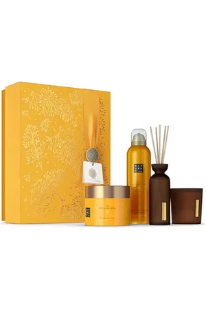 Rituals Pflege-Geschenkset Von Mehr 4 tlg: Gel 200 ml, Stäbchen 70 ml,Creme 200 ml,Kerze 140 g - Verkäufer: Samrah Fatima