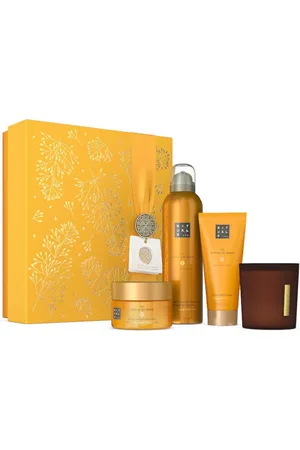 Rituals Pflege-Geschenkset Von Mehr 4 tlg: Creme 100 ml,Peeling 125 g,Duschgel 200 ml,Kerze 140 g - Verkäufer: Samrah Fatima