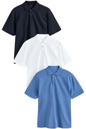 Next Poloshirt Kurzärmelige Piqué-Poloshirts, 3er-Pack (3-tlg) - Verkäufer: Germany GmbH