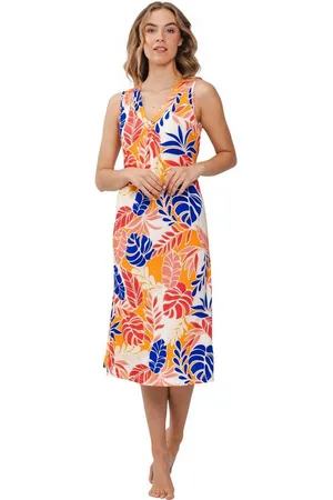 Pastunette Sommerkleid Damen Kleid ohne Arm (1-tlg) Modisches sommerliches Design - Verkäufer: HELLER-SHOES