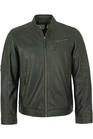 Jilani Lederjacke Eddy - Herren Lederjacke Lammnappa petrol - Verkäufer: Lederjacken24