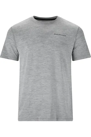 Endurance T-Shirt Abdon M melange S/S tee light grey - Verkäufer: Sport Schart [outdoor-trekking-fitness]