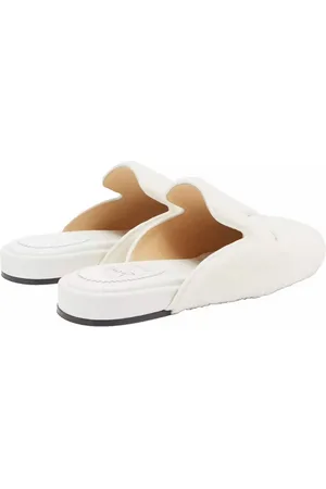 Christian Louboutin Coolito Lammfell Loafers Schuhe Pantoletten Slipper Charakteristische rote Lackledersohle mit rutschfestem Gummibesatz - Verkäufer: eldigo