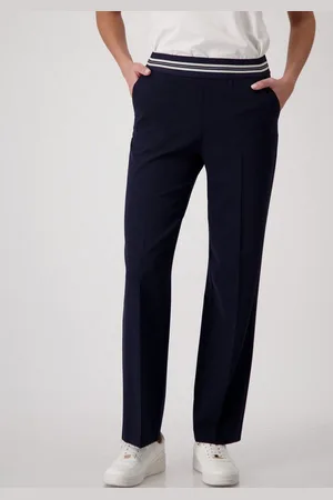 monari Palazzohose mit Gummizugbund